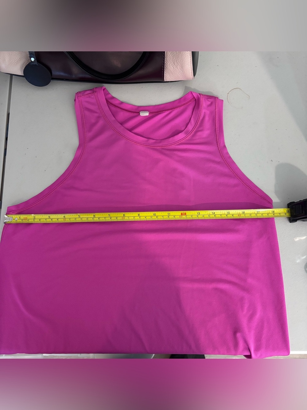 Lululemon Sculpt Tank Pink Racerback Athletic Workout Top Womens - Picture 5 of 5